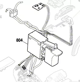 Interrupteur pour PSR 18 LI-2 BOSCH